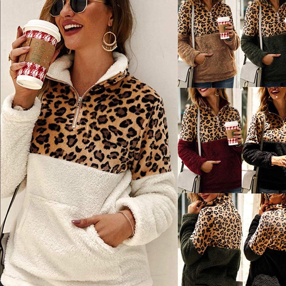 Beautiful Sherpa Pullover Sweater
